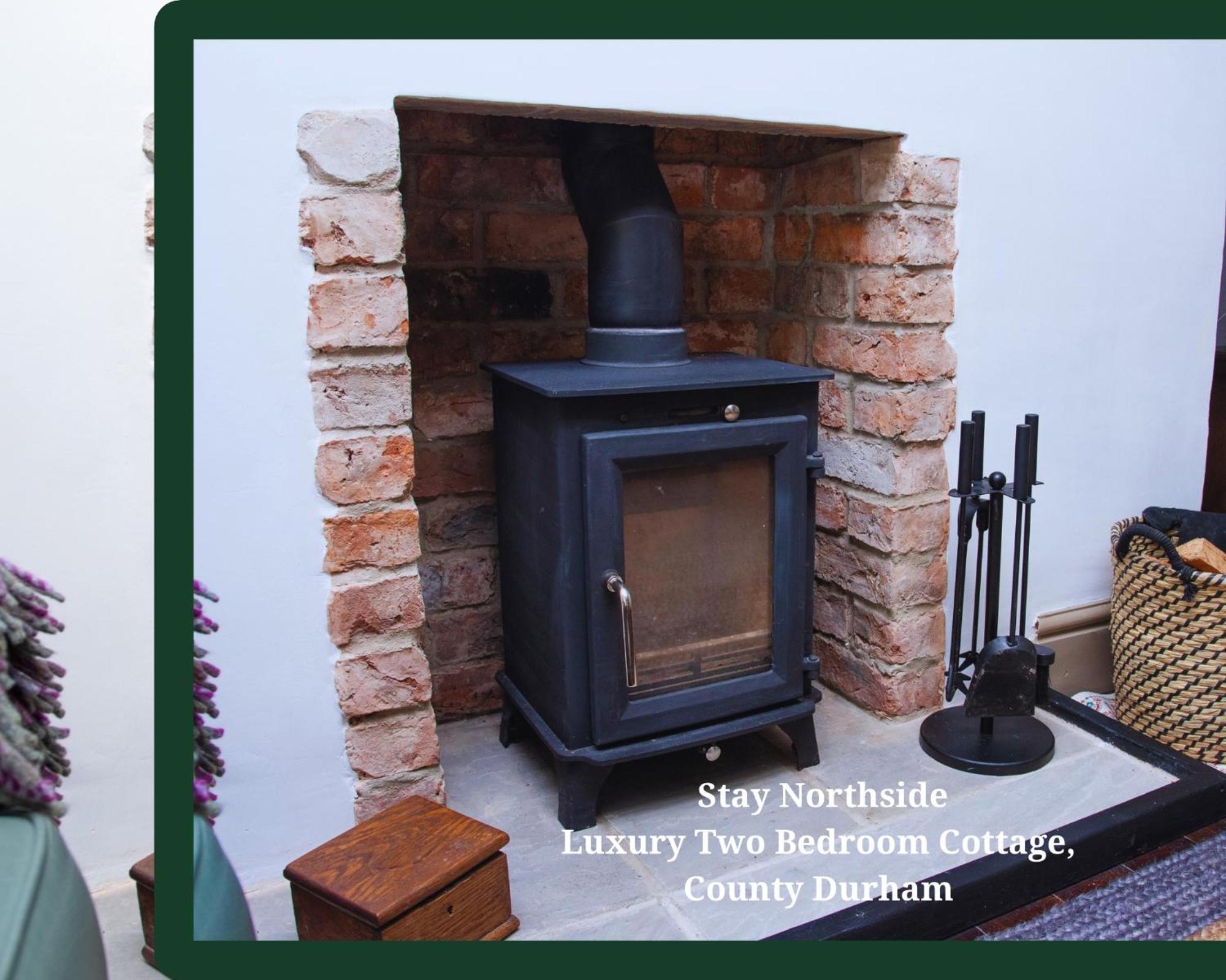 Work And Relax - Fast Wifi, Fireplace & Near Pub Newton Aycliffe Zewnętrze zdjęcie